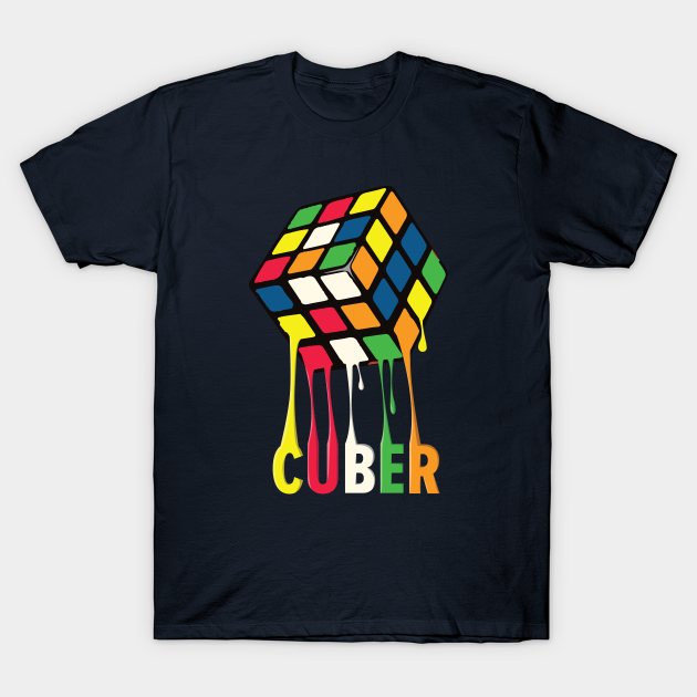 T-shirt Melting Rubiks Cube Ragazzi Ragazze Adolescenti Bambini #D #P1 #PR - Foto 10